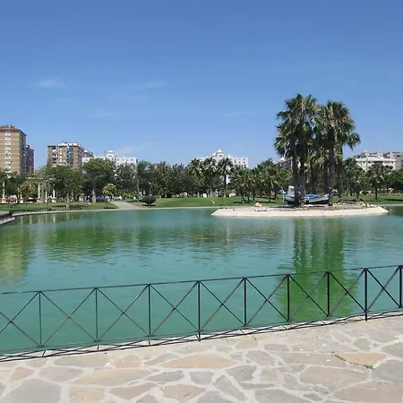 Frenta A La Playa Malaga-antonio Machado דירה *
